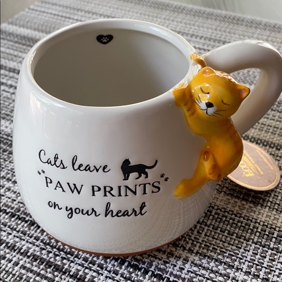 Eccolo Other - 🌺NEW🌺Eccolo Cats Leave PAW PRINTS on your 💗 Mug